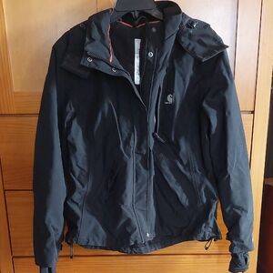 Carhartt Dark Hooded Coat